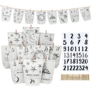 DECHISY Adventskalender-T&uuml;ten 24er-Set f&uuml;r 5,81&euro; (Warehouse Deal)