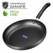Deik Bratpfanne 28 cm aus geschmiedetem Alu mit Antihaftbeschichtung f&uuml;r &ouml;lfreies Kochen