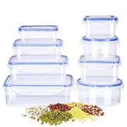 Deik Frischhaltedosen Aufbewahrungsbox Vorratsdosen Set , 8-teilig bei Amazon f&uuml;r 12,73&euro;