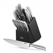 Deik Profi Messerblock Messer Set mit Holzblock 16-tlg f&uuml;r 36,98&euro;
