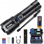 Deilin &lrm;FL-306 wiederaufladbare 10000 Lumen LED Taschenlampe