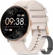 DekeFit S61 Smartwatch und Fitnessuhr mit Telefonfunktion f&uuml;r iOS und Android