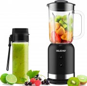 DELECHEF Multifunktion Standmixer inklusive 600ml Trinkflasche