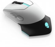Dell Alienware 610M Lunar Light Wireless Gaming Maus