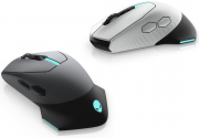 Dell Alienware 610M Wireless Gaming Maus Dark Side of the Moon oder Lunar Light