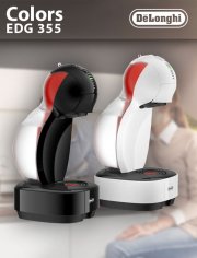 DeLonghi EDG 355 Colors Dolce Gusto Kaffeemaschine Kapselmaschine Wei&szlig; nur 33,85&euro; incl. VSK