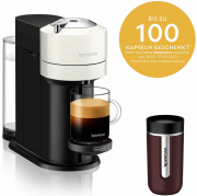 DeLonghi ENV120.W Vertuo Next Basic Nespressoautomat + Travel Mug 400ml