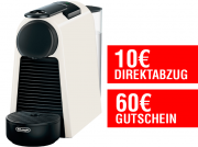 DELONGHI Nespresso EN 85.W Essenza Mini Kapselmaschine + 60&euro; Kapselguthaben