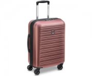 Delsey Segur 2.0 4-Rollen-Trolley Slim Line 55 cm flieder
