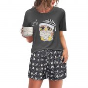 Demegimi Damen Shorty Schlafanzug aus Baumwolle f&uuml;r 16,99&euro;
