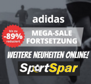 Der adidas MEGA Sale geht mit bis zu unglaublichen 89% Rabatt bei SportSpar weiter in die Runde