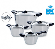 Der Oberhammer! 4-teiliges BK Q-Linair Kochtopf-Set f&uuml;r nur 105,90 Euro inkl. Versand bei iBood