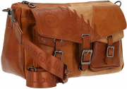 Desigual Womens PU Across Body Bag Patchwork Umh&auml;ngetasche in Lederoptik
