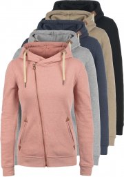 DESIRES Vicky Zip-Hood Damen Sweatjacke mit Kapuze