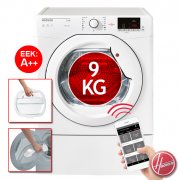 HOOVER HLH9A2DE-S W&auml;rmepumpentrockner EEK: A++ 9kg W&auml;schetrockner nur 319,90&euro;