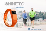 NINETEC Smartfit F2 Fitnesstracker blau + 3x Ersatz Armband Aktivit&auml;tsband nur 16,99&euro;