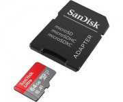 SD MicroSD Card Karte SanDisk 64 GB Ultra A1 Class 10 inkl. Adapter nur 12,54&euro;