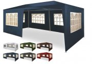 Deuba 3 x 6 m Garten Pavillon / Festzelt mit Seitenteilen f&uuml;r 58,45&euro;