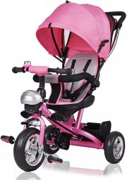 Deuba Dreirad mit Sonnendach in pink