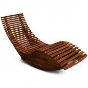Deuba Ergonomische Schwungliege / Saunaliege aus Akazienholz f&uuml;r 76,45&euro; statt 84,95&euro;