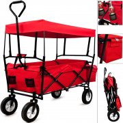 Deuba faltbarer Bollerwagen mit Dach f&uuml;r 57,95&euro; (statt 65&euro;)