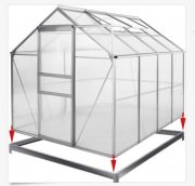 Deuba Gew&auml;chshaus (4,75m&sup2;) inkl. Fundament f&uuml;r 176,46&euro;