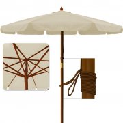 Deuba&reg; Sonnenschirm ✔Holz ✔&Oslash; 350cm f&uuml;r 44,95&euro;