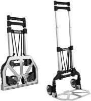 Devo klappbare Aluminium Transportkarre mit Teleskopgriff bis zu 75 kg