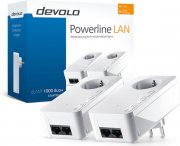 devolo dLAN 1000 duo+ Starter Kit Netzwerkadapter