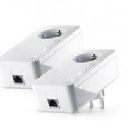devolo dLAN 1200+ Starter Kit (Powerline Adapter mit integrierter Steckdose) f&uuml;r 75,90&euro;