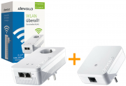 Devolo dLAN 1200+ WiFi ac + dLAN 1000 mini Starter Kit Powerline