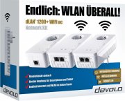 DEVOLO DLAN 1200+ WiFi AC Network Kit Powerline Adapter