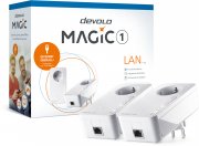 devolo Magic 1 LAN Starter Kit mit zwei Powerline-Adaptern bis zu 1.200 Mbit/s