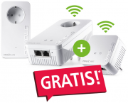 devolo Magic 1 WiFi Starter Kit Powerline Mesh WLAN Verst&auml;rker + Magic 1 Erweiterungsadapter