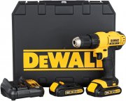 DeWalt DCD771C2 Akku-Bohrschrauber 18 V 2x 1,3-Ah-Akku