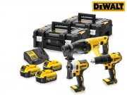 DeWalt DCK372M3T-QW 18 V Carbon Brushless Schraub- und Bohrset 