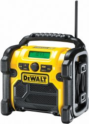 DeWalt DCR020-QW DAB(+)/FM Stereo Akku- und Netz-Baustellen-Radio