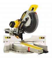 DeWalt Paneels&auml;ge 1650W DWS780 inkl. Zubeh&ouml;r / Mit 305x30 mm HM-S&auml;geblatt 