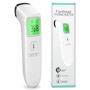 DGVDO kontaktloses Infrarot Fieberthermometer mit LCD Display und Fieberalarm