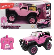 Dickie RC Pink Driverz Jeep Wrangler Spielzeugauto mit 2-Kanal-Funkfernsteuerung