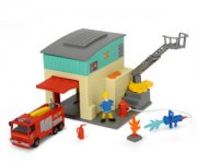 DICKIE TOYS Sam Feuerwehr Station Spielset