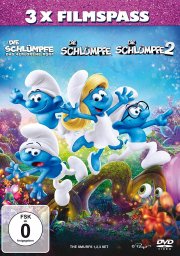 Die Schl&uuml;mpfe 3er Box (Die Schl&uuml;mpfe - Das verlorene Dorf, Die Schl&uuml;mpfe 2, Die Schl&uuml;mpfe) - (DVD)