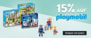 Dienstagsangebot im Galeria Kaufhof Online-Shop mit 15% Rabatt auf Playmobil