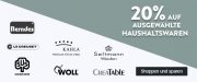 Dienstagsangebot im Galeria Kaufhof Online-Shop mit 20% Rabatt auf ausgew&auml;hlte Haushaltswaren