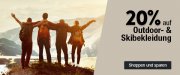 Dienstagsangebot im Galeria Kaufhof Online-Shop mit 20% Rabatt auf Outdoor- und Skibekleidung