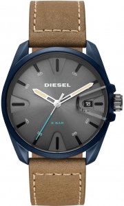 Diesel DZ1867 Herren Analog Quarz Uhr mit Leder Armband