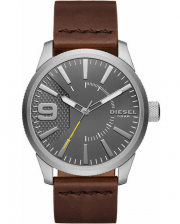 Diesel Rasp DZ1802 Herren Analog Quarz Uhr mit Leder Armband