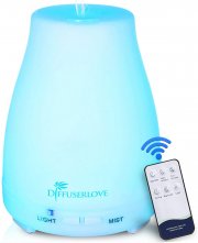 Diffuserlove 200 ml LED Farbwechsel Ultraschall-Luftbefeuchter Diffuser f&uuml;r &auml;therische &Ouml;le