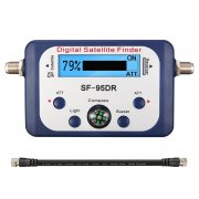 DIGITAL SATFINDER, ELEGIANT LCD Display Satfinder Messger&auml;t digital mit LCD-Display