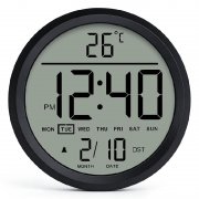 Digitale Wanduhr von Mee 2ou (20cm) mit Temperaturanzeige f&uuml;r 27,99&euro;